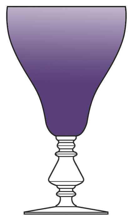 894 Amethyst Water Goblet by Bryce-1