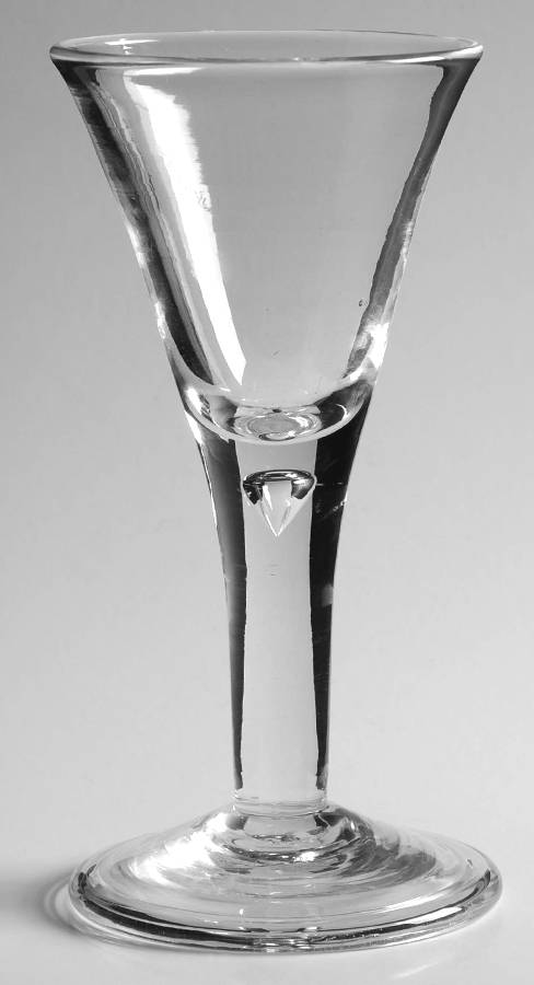 Teardrop Wine Glass by Blenko-1