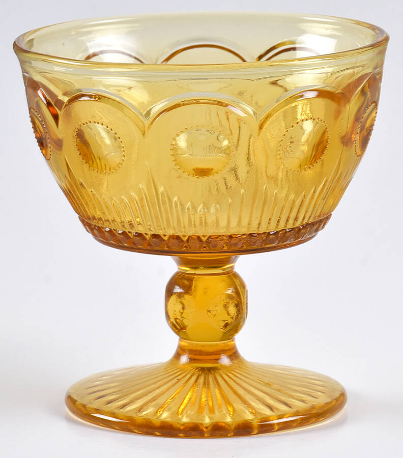 St Genevieve Amber Champagne/Tall Sherbet by Bartlett Collins-1
