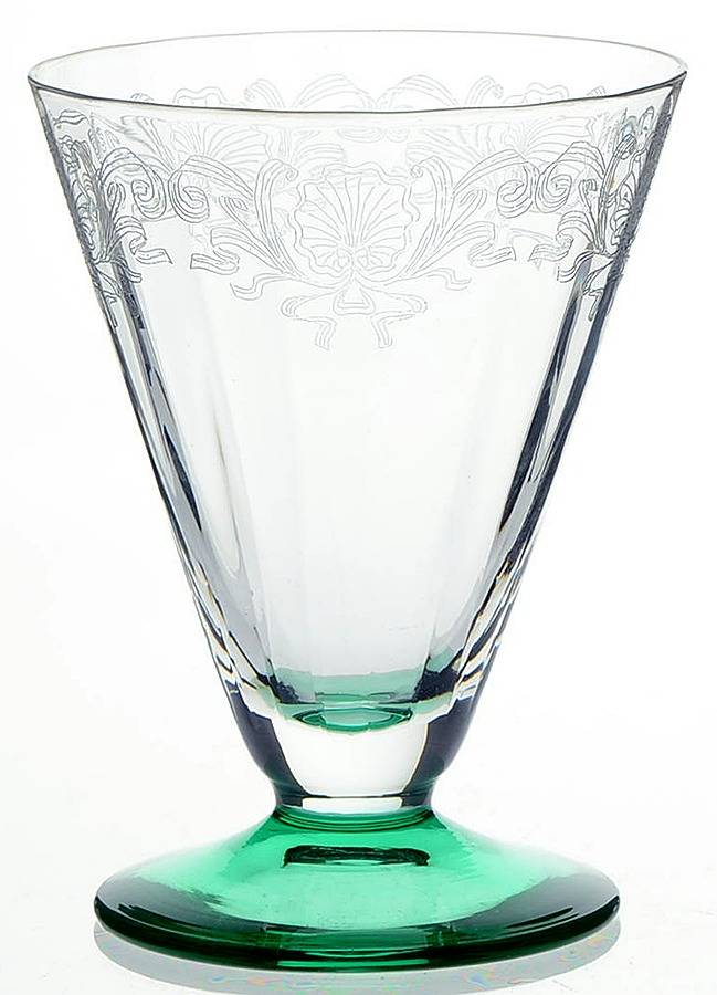 Etch 390 Green Footed Tumbler by Bryce-1