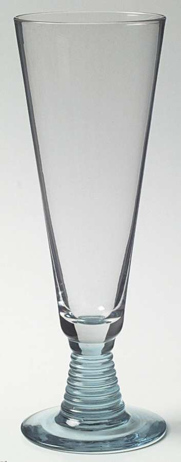 Ringmont Blue (Cereulean) Pilsner Glass by Bryce-1