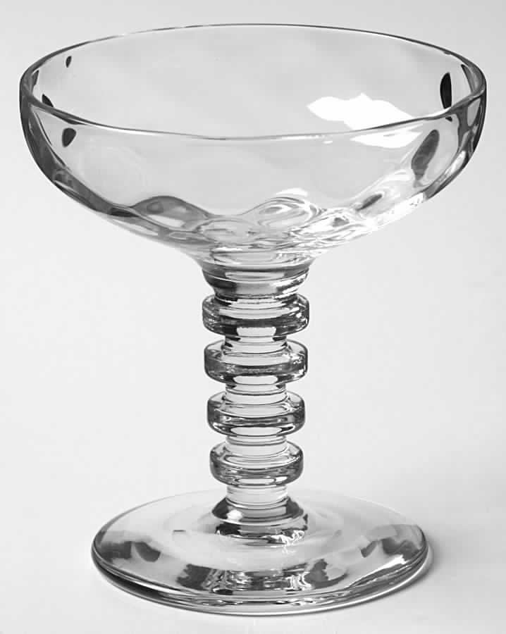 670 (Diamond Optic) Champagne/Tall Sherbet by Bryce-1
