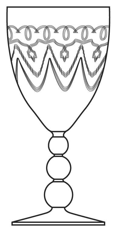 850-1 Water Goblet by Bryce-1