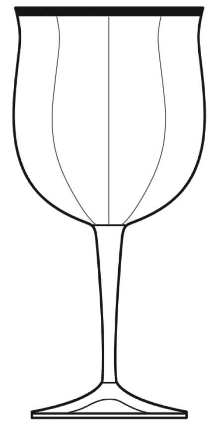 Cote D'Argent Water Goblet by Block-1