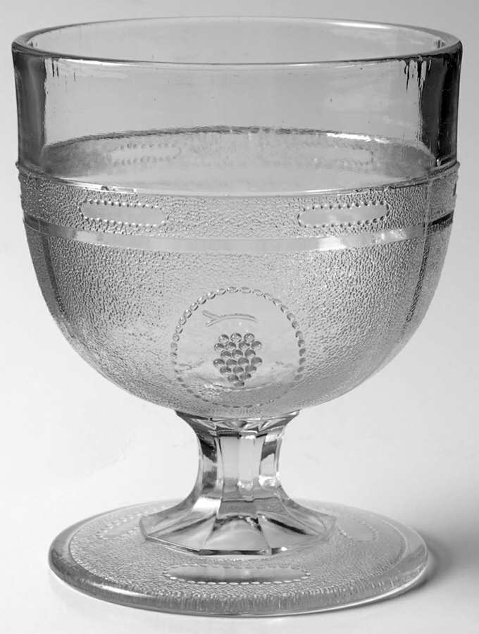 Beaded Grape Medallion Open Sugar by Boston Silver-1