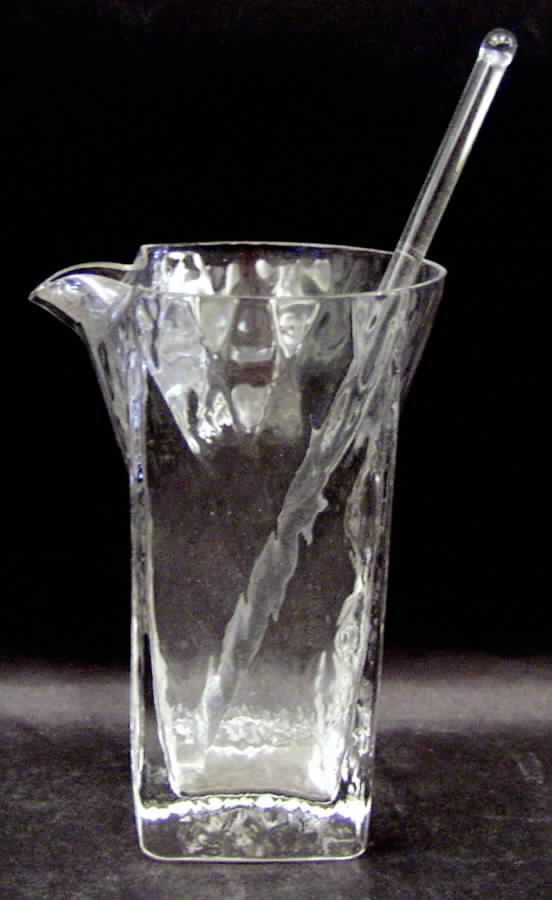 H6 (Esquare) Martini Pitcher with Stirrer by Bryce-1