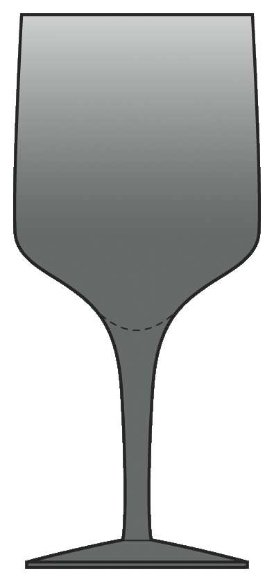 Adonis Smoke Water Goblet by Bryce-1