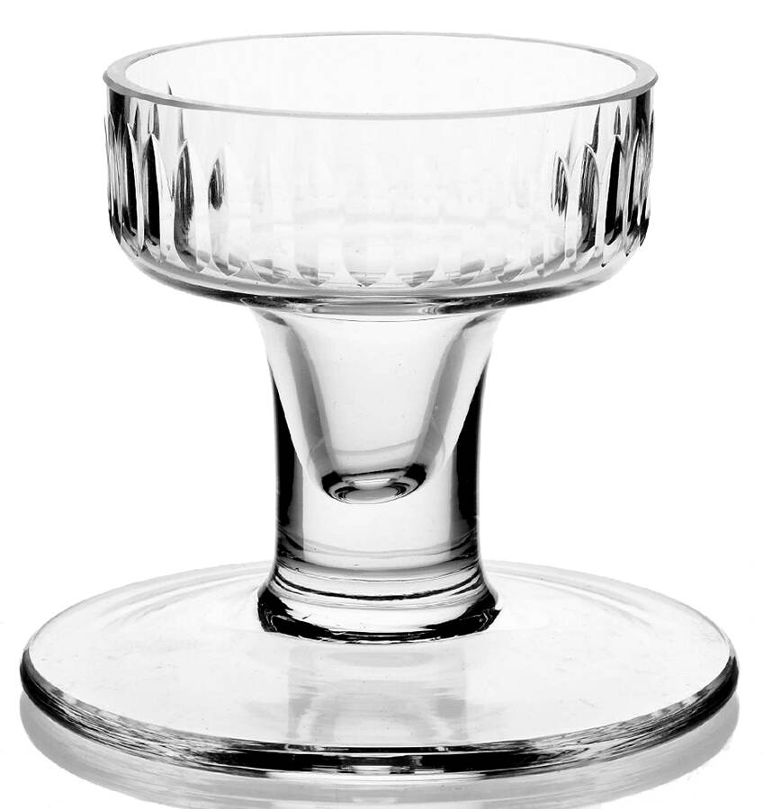 Ribbons Hurricane Lamp, No Globe by Block-1