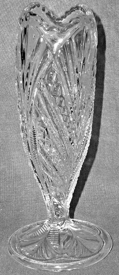 Palm Leaf Fan 6" Bud Vase by Bryce-1