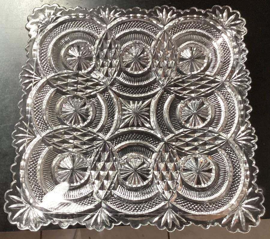 Medallion Sunburst 7" Square Salad Plate by Bryce-1