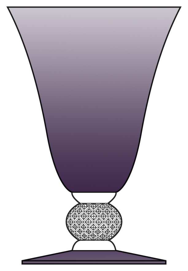 Theodora Amethyst Water Goblet by Bryce-1