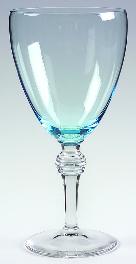 935 Blue Water Goblet by Bryce-1