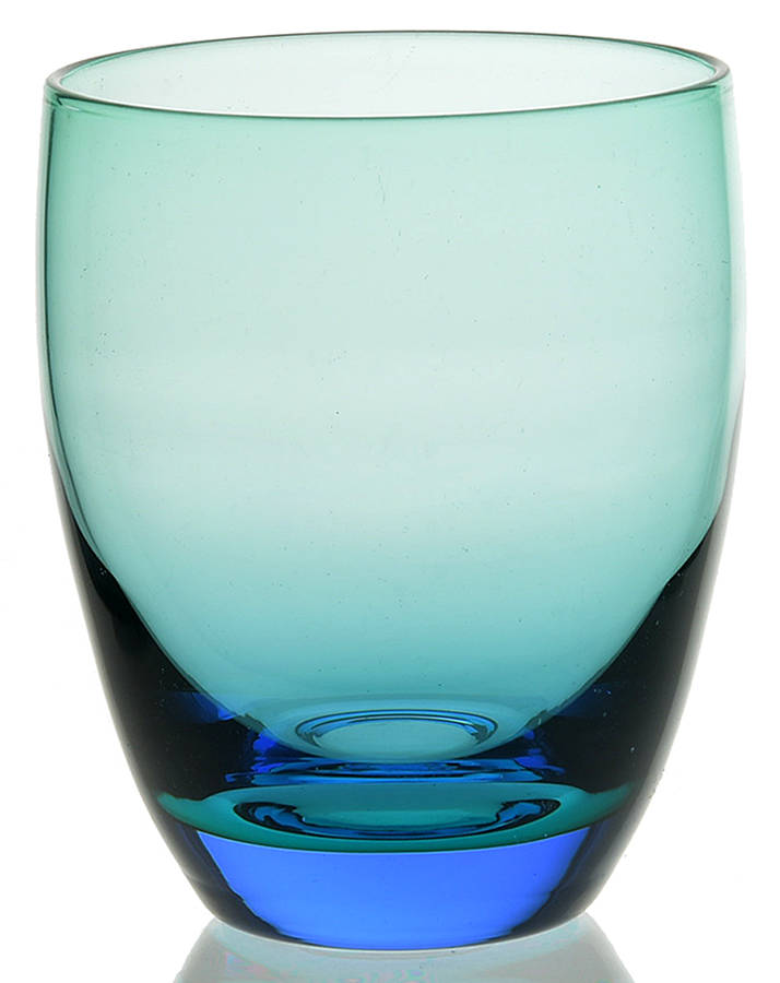 Festival Green Blue Double Old Fashioned by Block-1