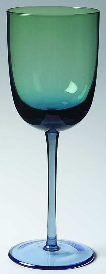Festival Green Blue Water Goblet by Block-1