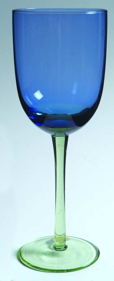 Festival Blue Green Water Goblet by Block-1