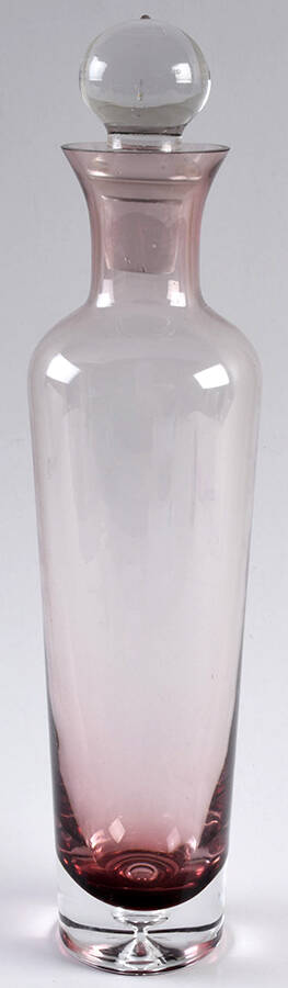 Festival Amethyst Blue Vodka Decanter & Stopper by Block-1