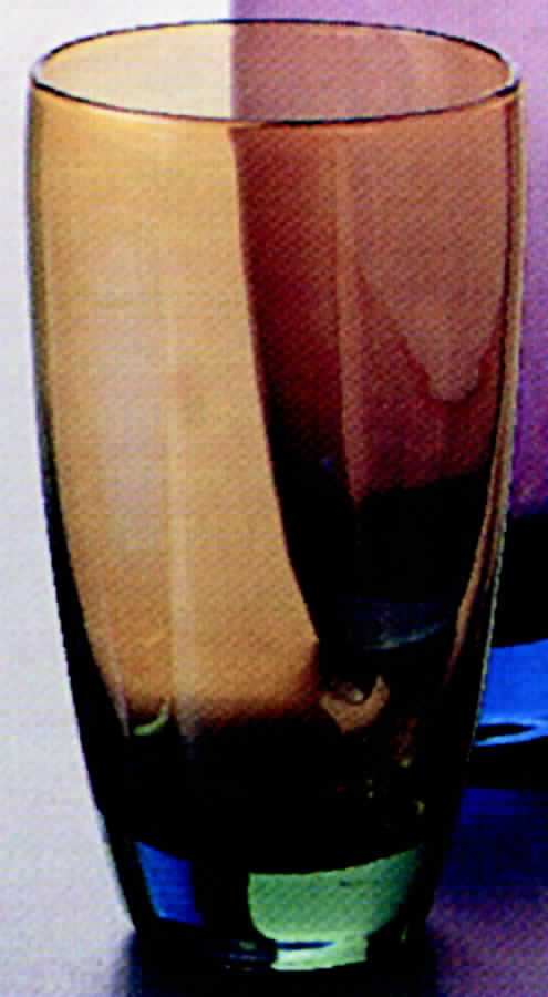 Festival Amber Green Highball Glass by Block-1