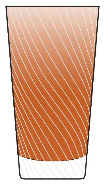Laser Tangerine Highball Glass by Block-1