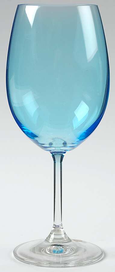 Plaza Blue Water Goblet by Block-1
