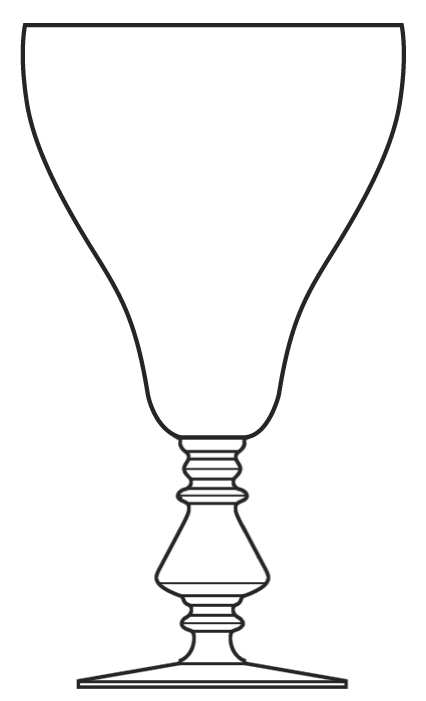894 Water Goblet by Bryce-1