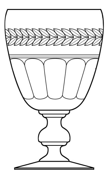 740-6 Water Goblet by Bryce-1