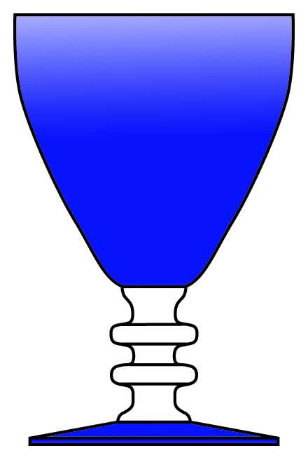 Springtime Water Goblet by Bryce-1