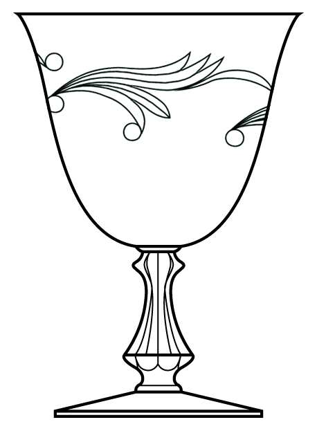 Baroque Water Goblet by Bryce-1