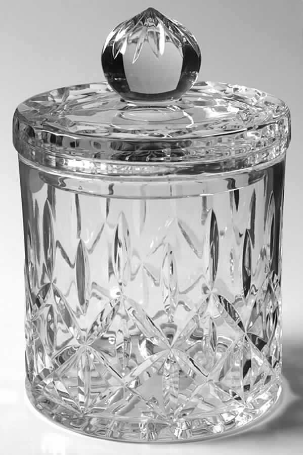 Olympic (Round Bowl) Biscuit Barrel & Lid by Block-1
