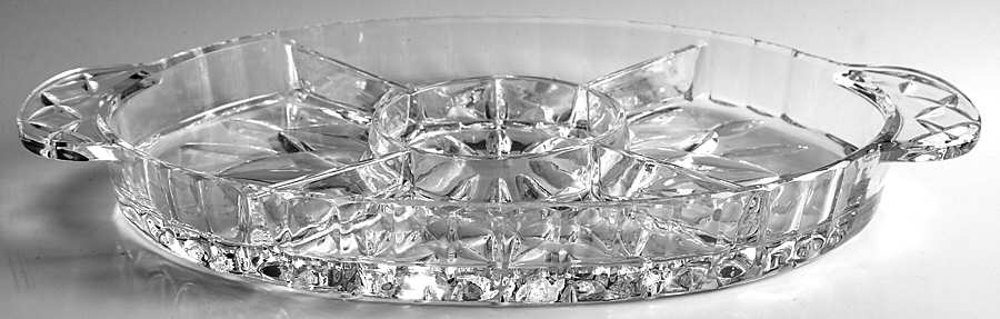 Olympic (Round Bowl) 14" Oval 5 Part Relish by Block-1