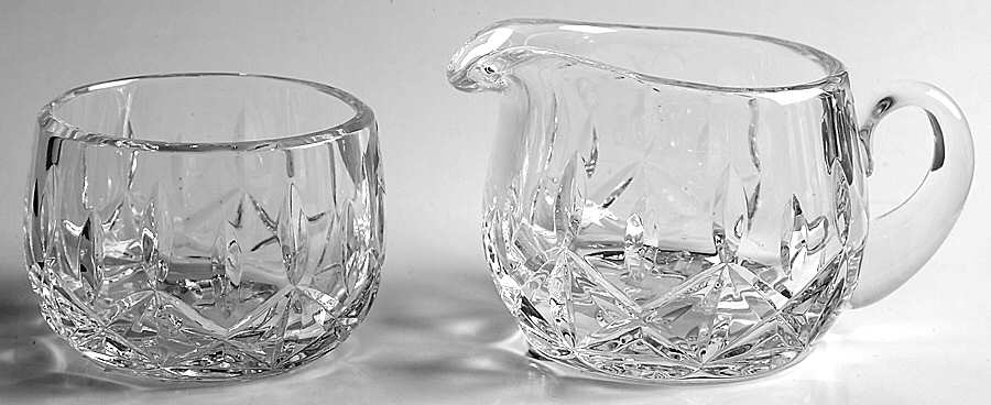 Olympic (Round Bowl) Creamer & Open Sugar Set by Block-1