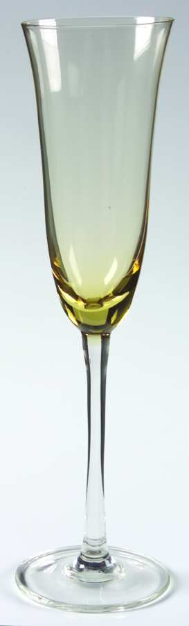 Kaleidoscope Amber Fluted Champagne by Block-1