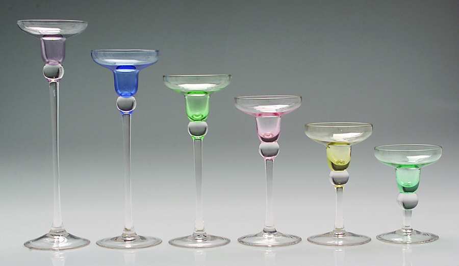 Kaleidoscope Candlestick Set-Set of 6 Various Sizes by Block-1