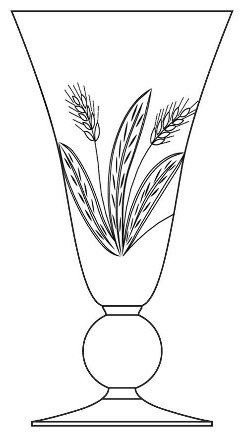 925-1 Water Goblet by Bryce-1