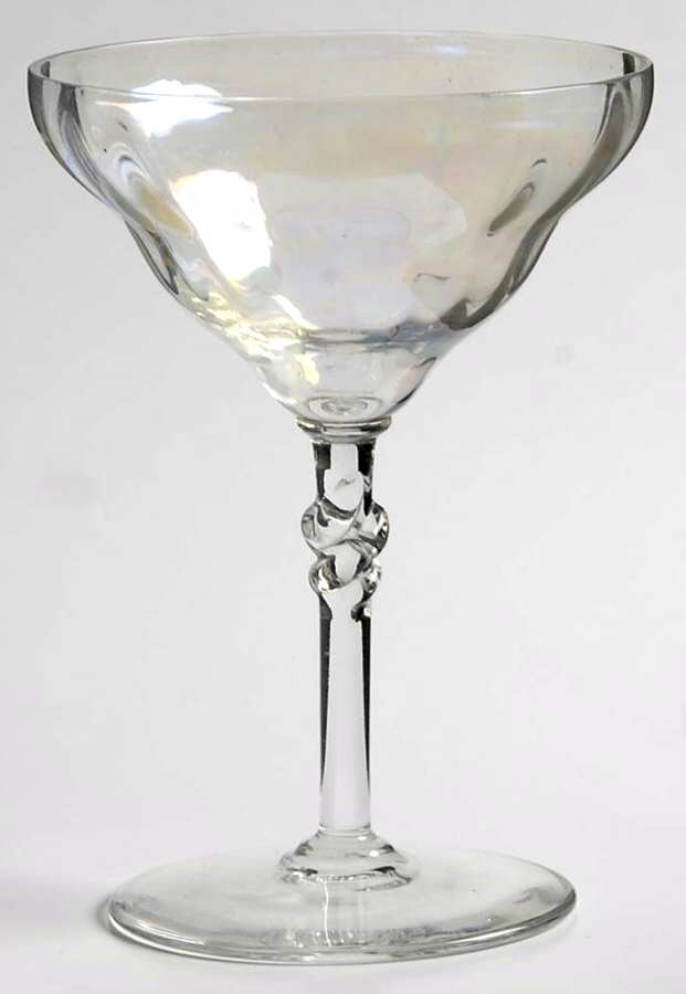 325 Iridescent Champagne/Tall Sherbet by Bryce-1