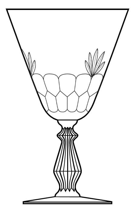 22a-2 Water Goblet by Bryce-1
