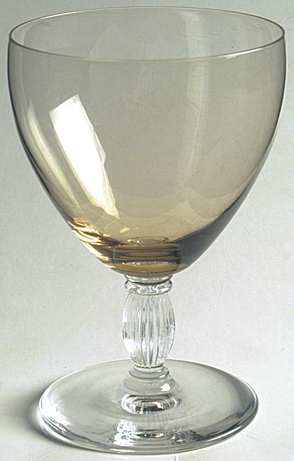 Delhi Yellow (Topaz) Water Goblet by Bryce-1