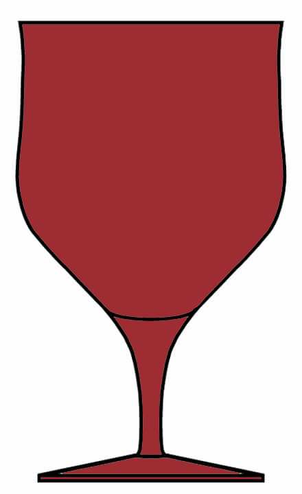 Ballet Ruby Water Goblet by Bryce-1