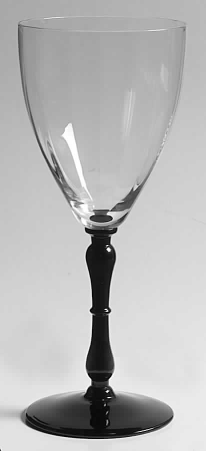 760 Black Water Goblet by Bryce-1