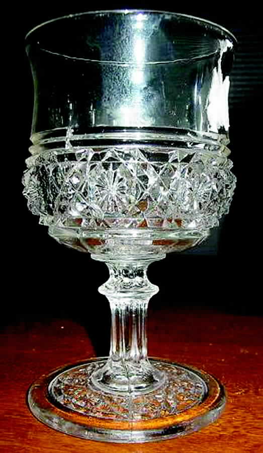 Hawaiian Lei Water Goblet by Bryce-1