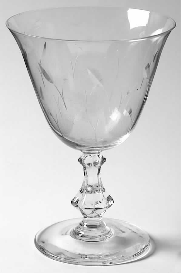 Snowflower Water Goblet by Bryce-1