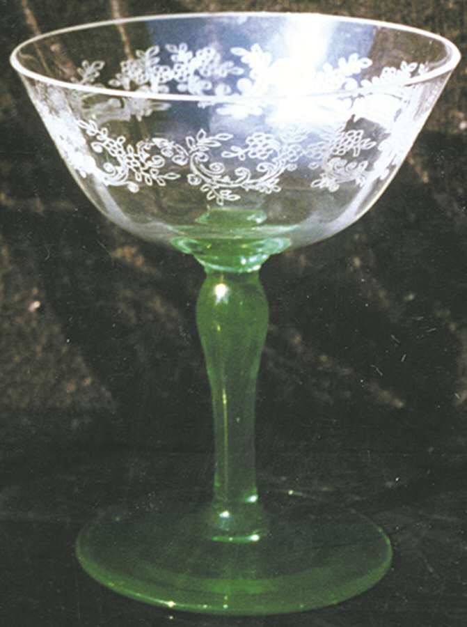 Etch 515-3 Champagne/Tall Sherbet by Bryce-1