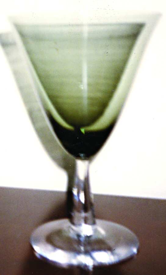 Simplicity Green (Dusk) Water Goblet by Bryce-1