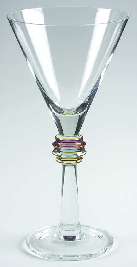Mardi Gras Water Goblet by Block-1
