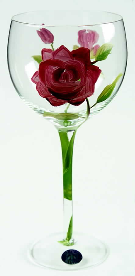 Vintage Rose Balloon Wine by Block-1