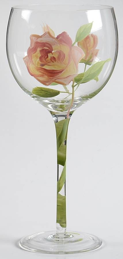 Vintage Rose Balloon Wine by Block-1