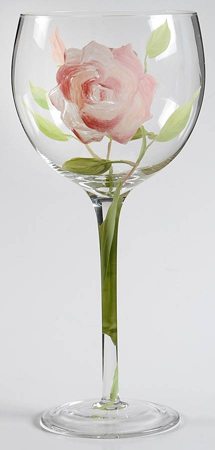 Vintage Rose Balloon Wine by Block-1
