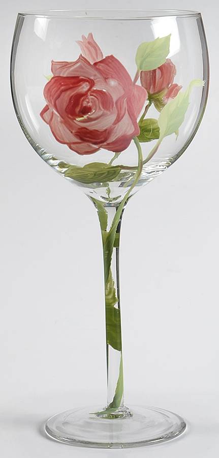 Vintage Rose Balloon Wine by Block-1