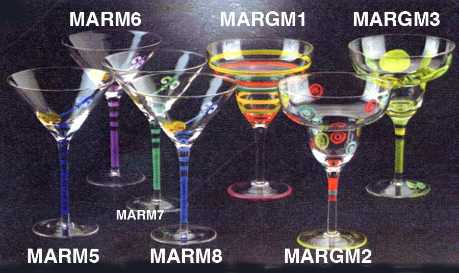 Happy Hour Martini Glass by Block-1