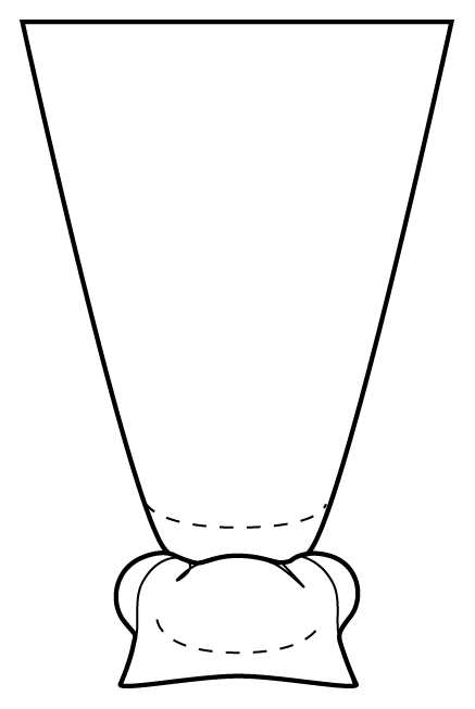 Tempo Clear Water Goblet by Bryce-1