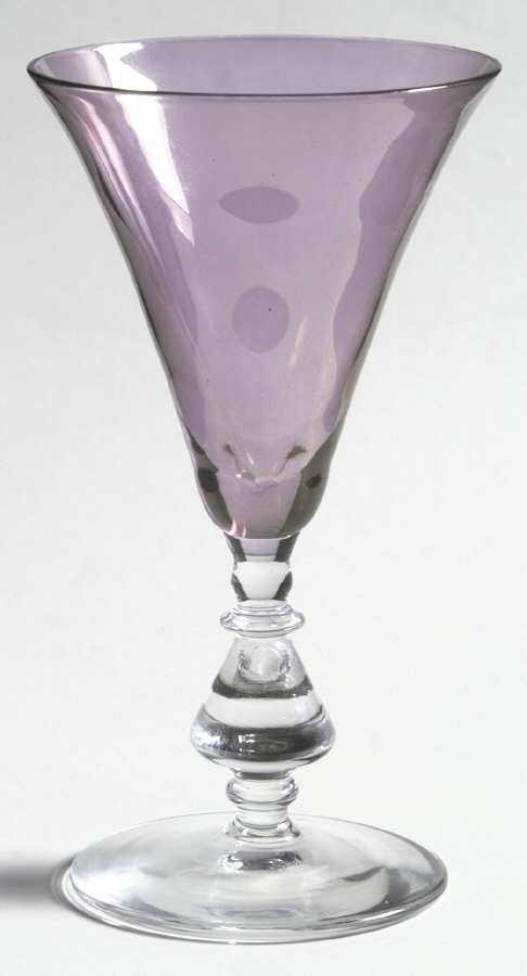 895 Cranberry Flash Sherry Glass by Bryce-1